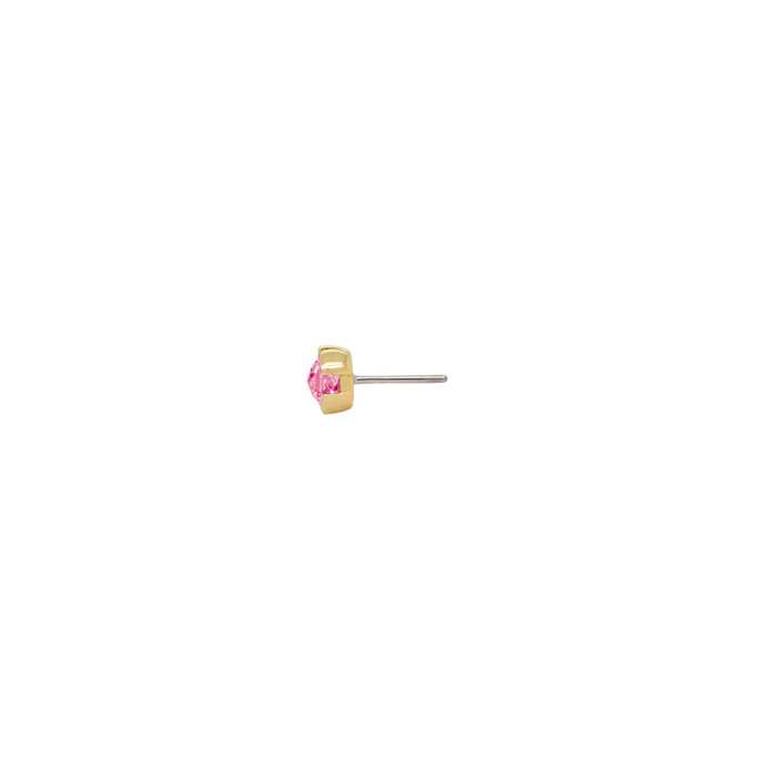 Peekaboo with Pink Tourmaline — Buddha