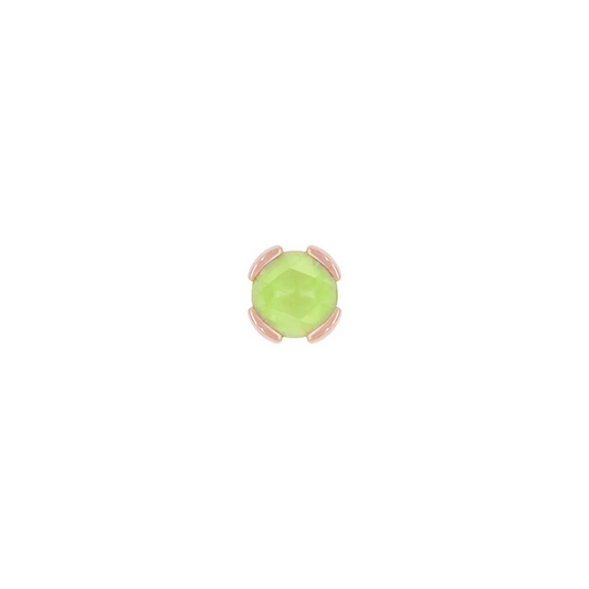 Peekaboo with Sandblasted Peridot From Buddha
