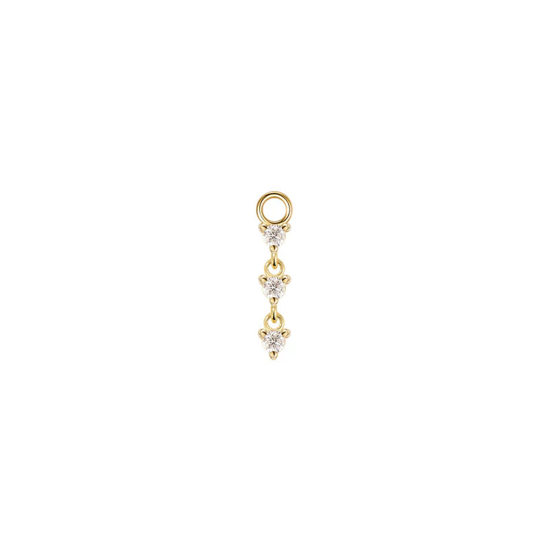 Penelope Prong Charm Diamond — Modern Mood