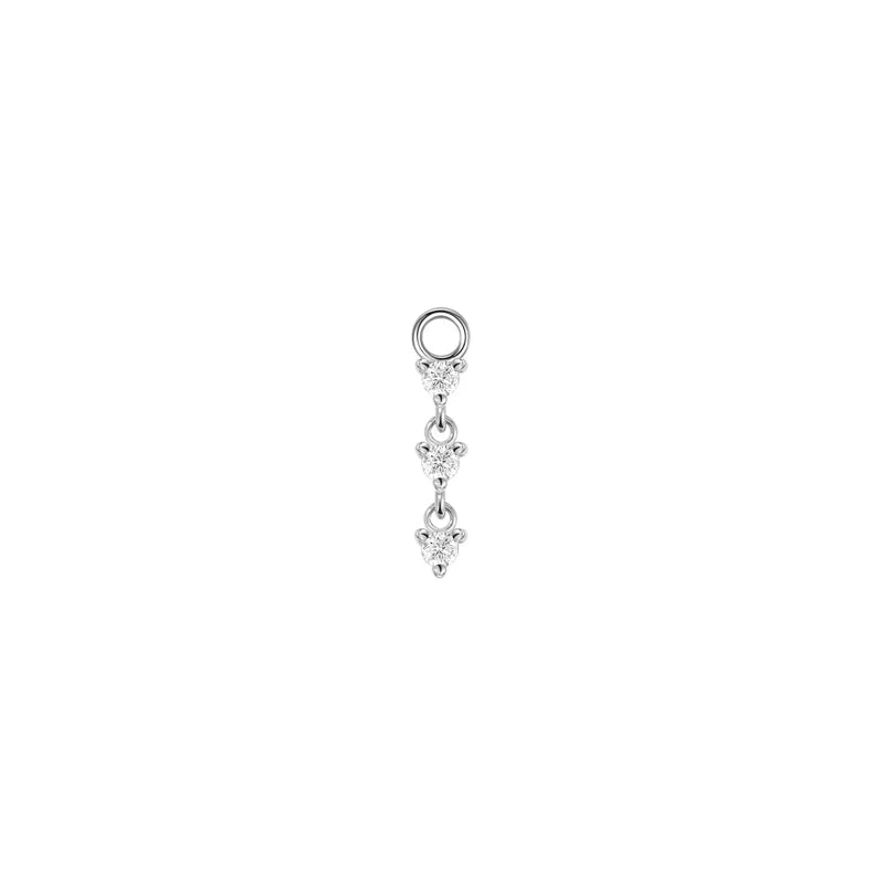 Penelope Prong Charm Diamond — Modern Mood