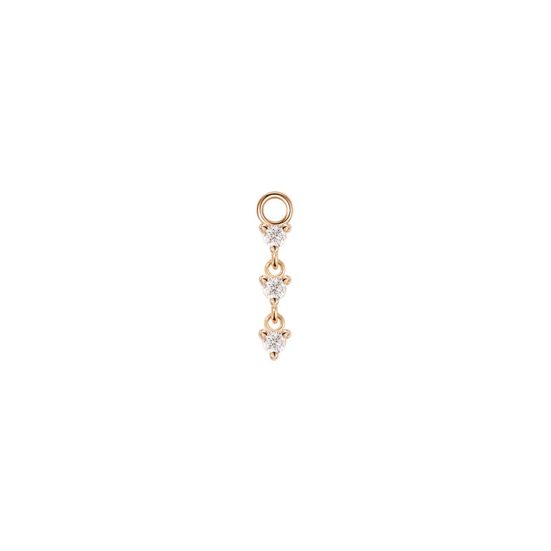Penelope Prong Charm Diamond — Modern Mood