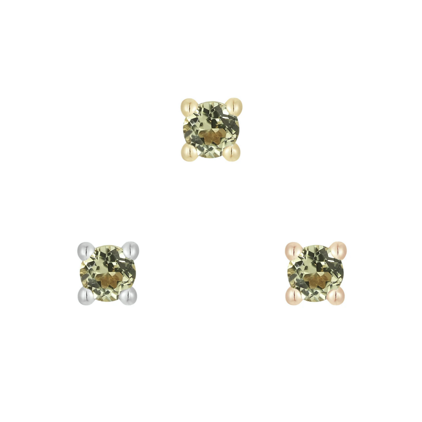 Prong Set Gem with Peridot From Buddha
