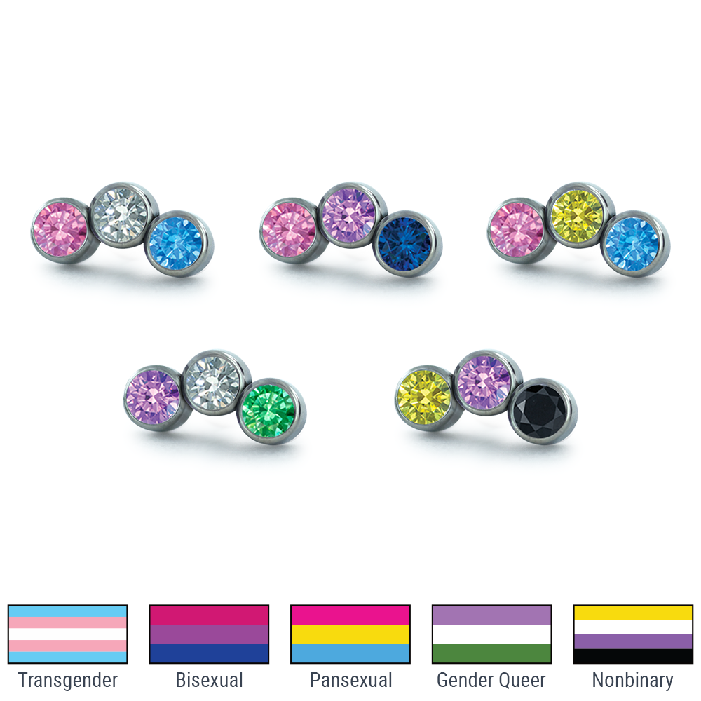 Pride Petite Clusters