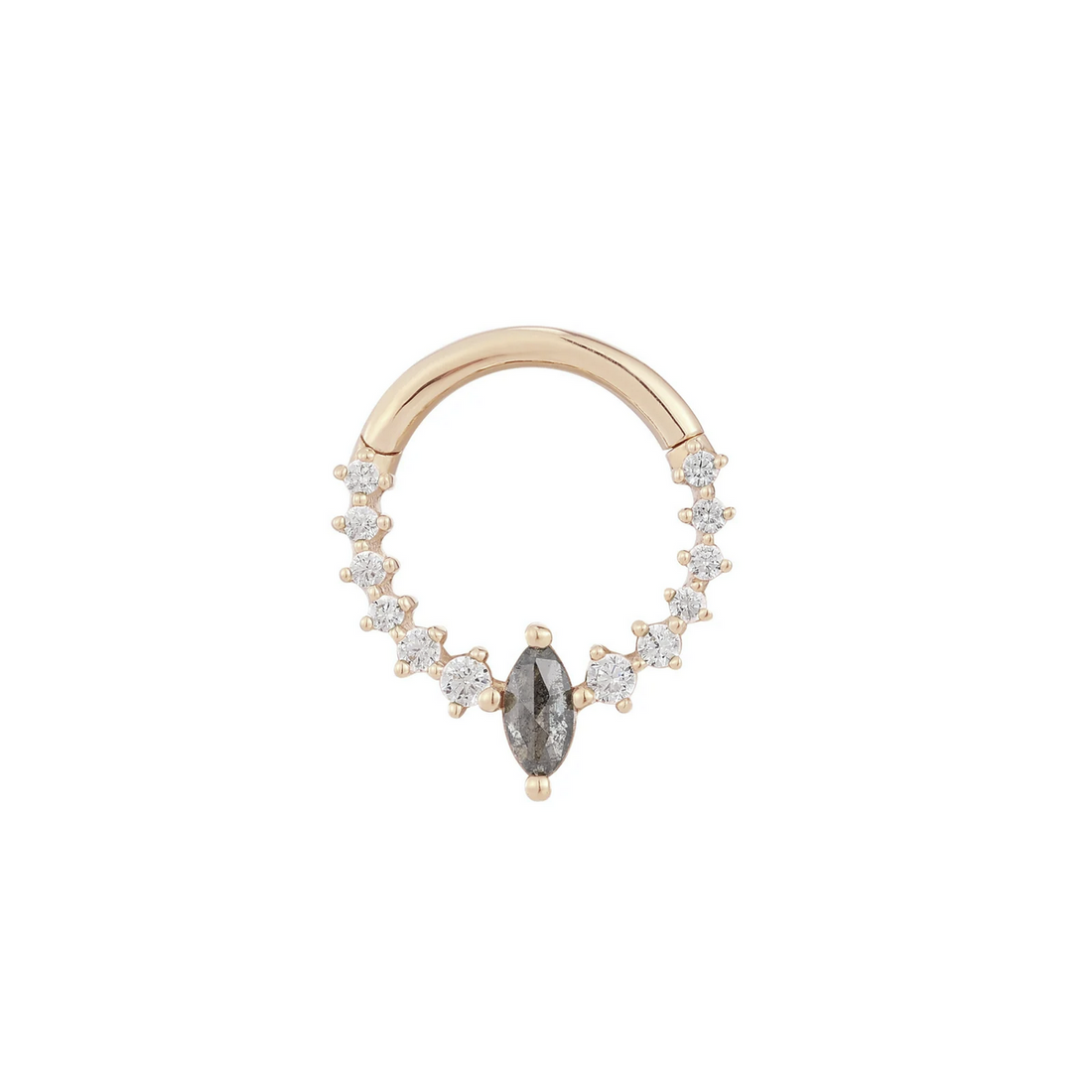 Phantom Clicker with Grey Diamond and CZ — Buddha