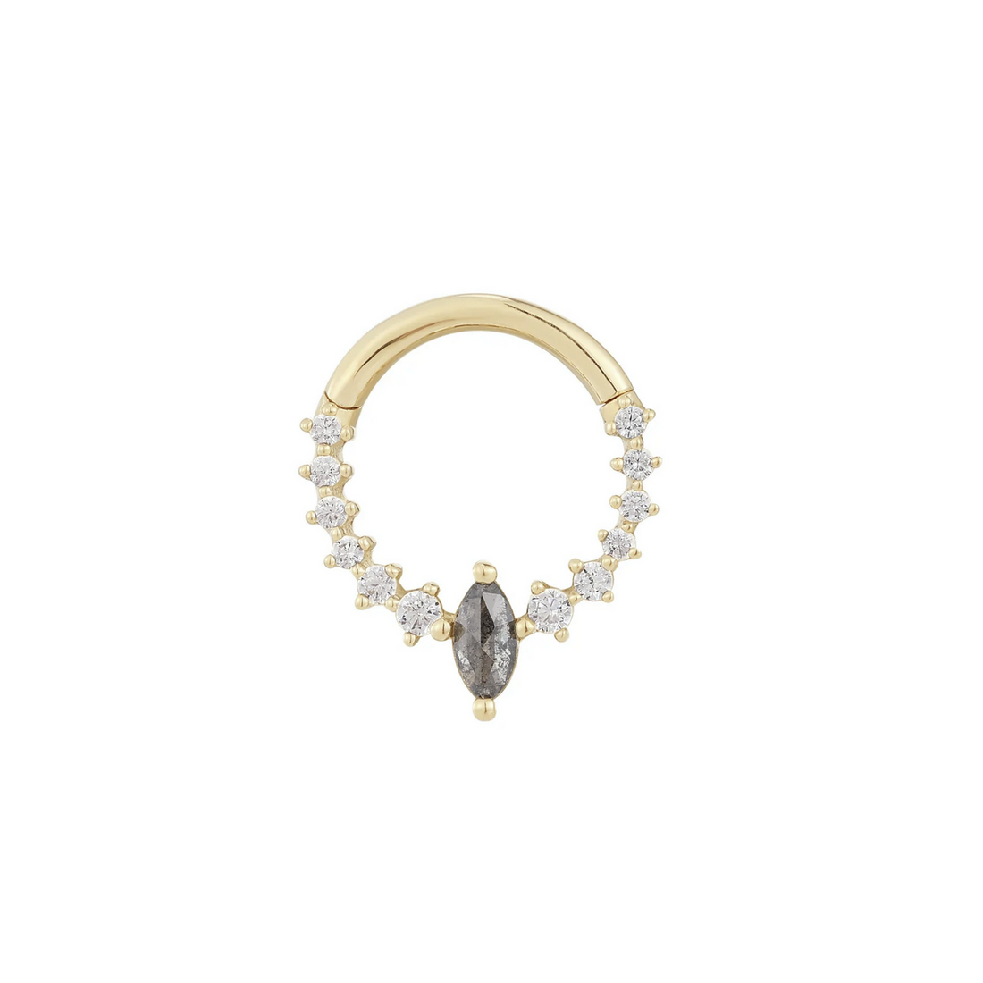 Phantom Clicker with Grey Diamond and CZ — Buddha