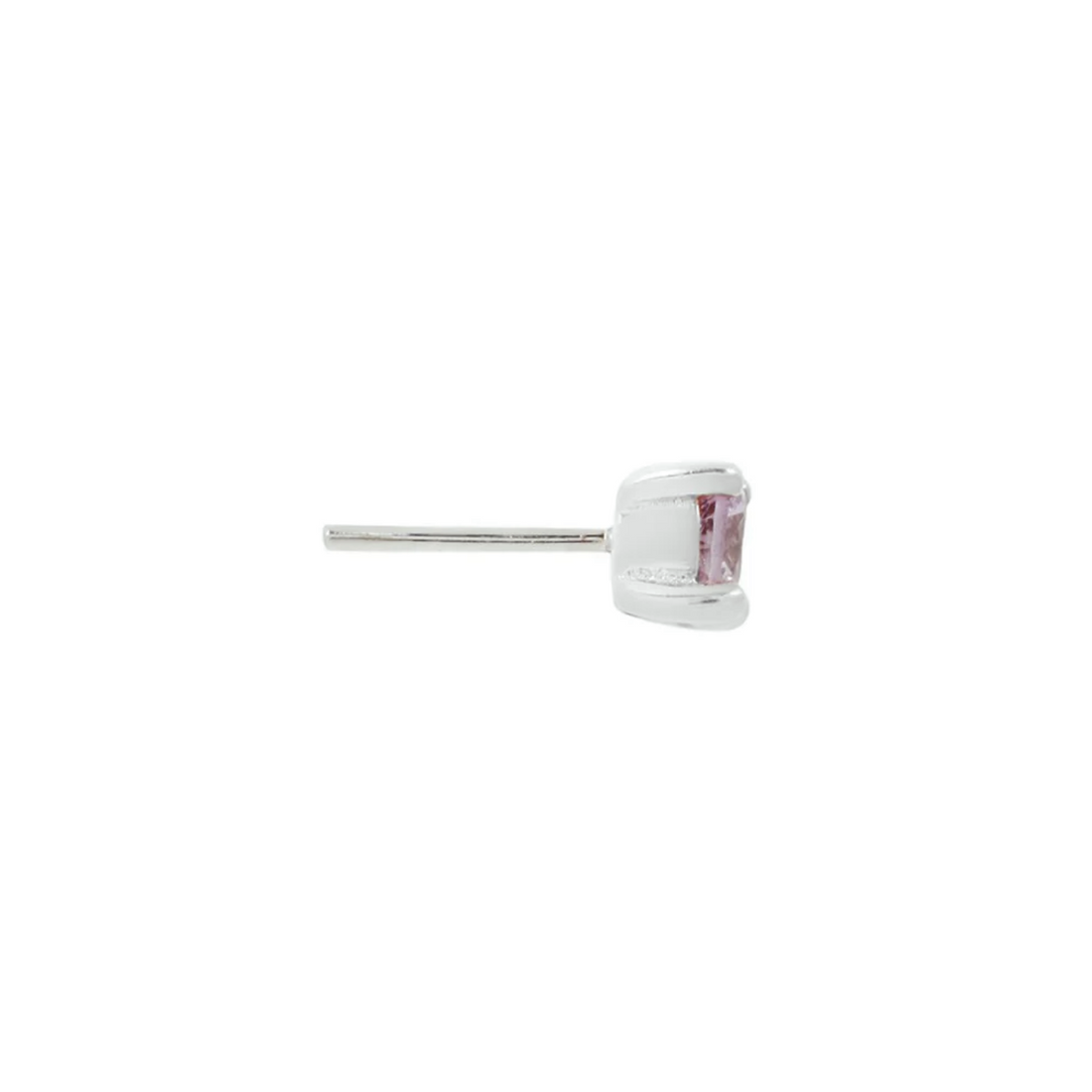 Prong Set Gem with Pink Sapphire — Buddha