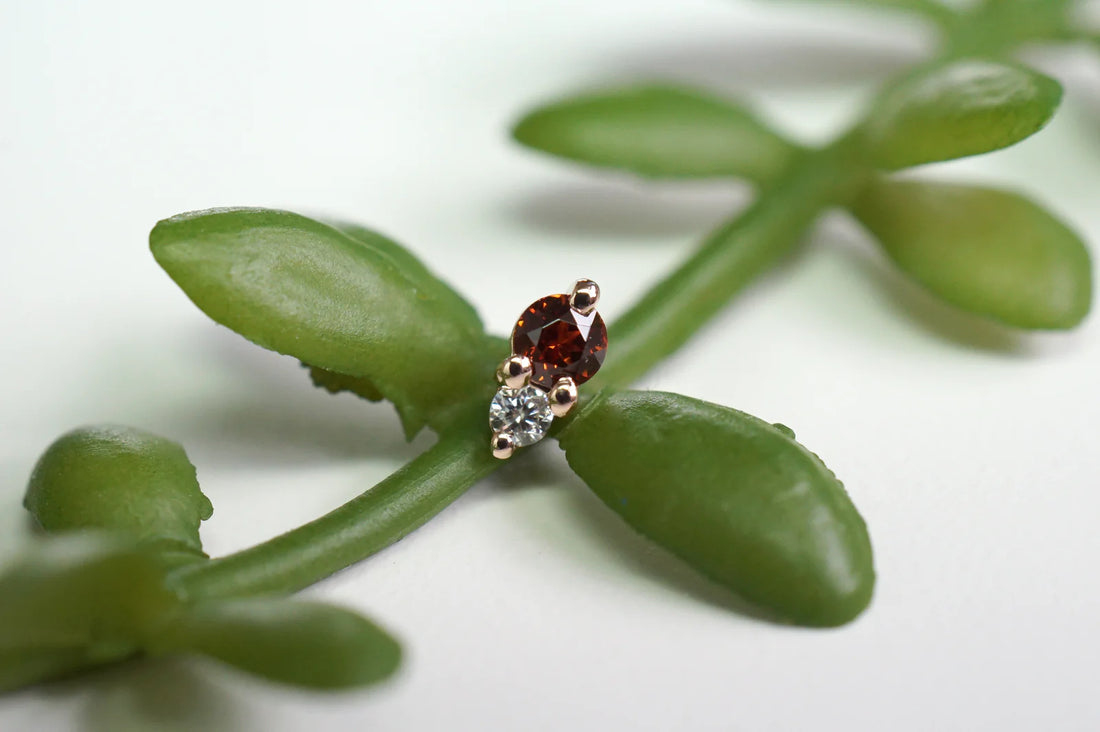 Pippa Diamond - Faceted Gemstone — Modern Mood