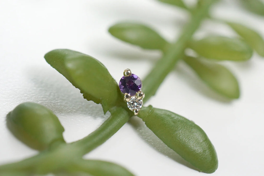 Pippa Diamond - Faceted Gemstone — Modern Mood