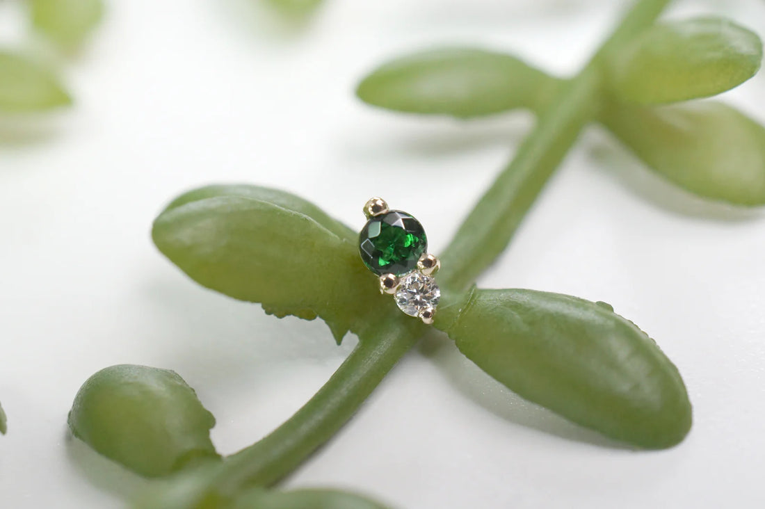 Pippa Diamond - Faceted Gemstone — Modern Mood