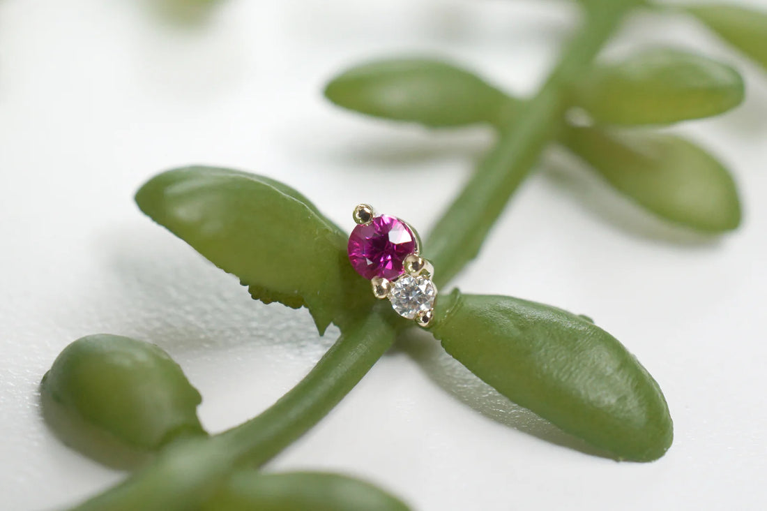 Pippa Diamond - Faceted Gemstone — Modern Mood