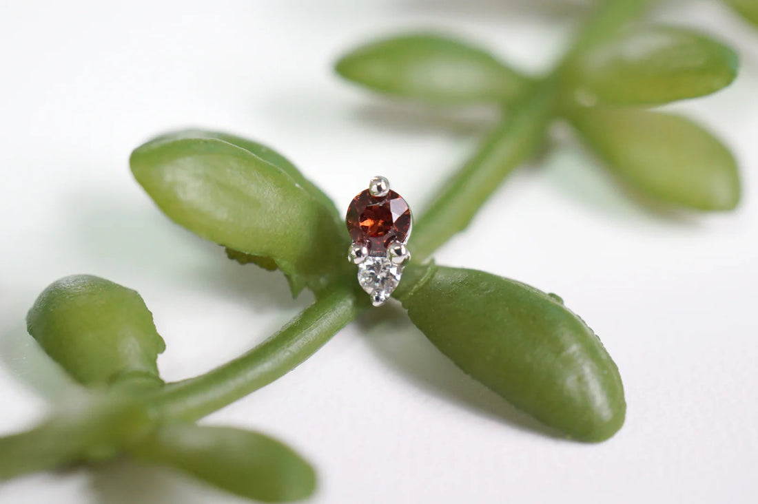 Pippa Diamond - Faceted Gemstone — Modern Mood