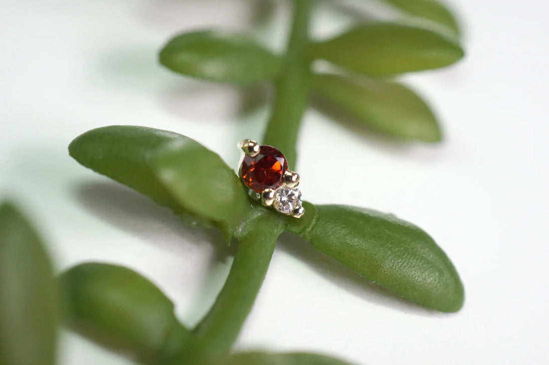 Pippa Diamond - Faceted Gemstone — Modern Mood