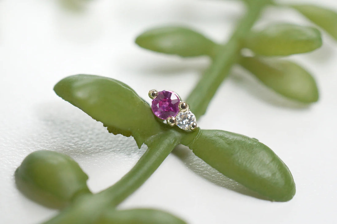 Pippa Diamond - Faceted Gemstone — Modern Mood