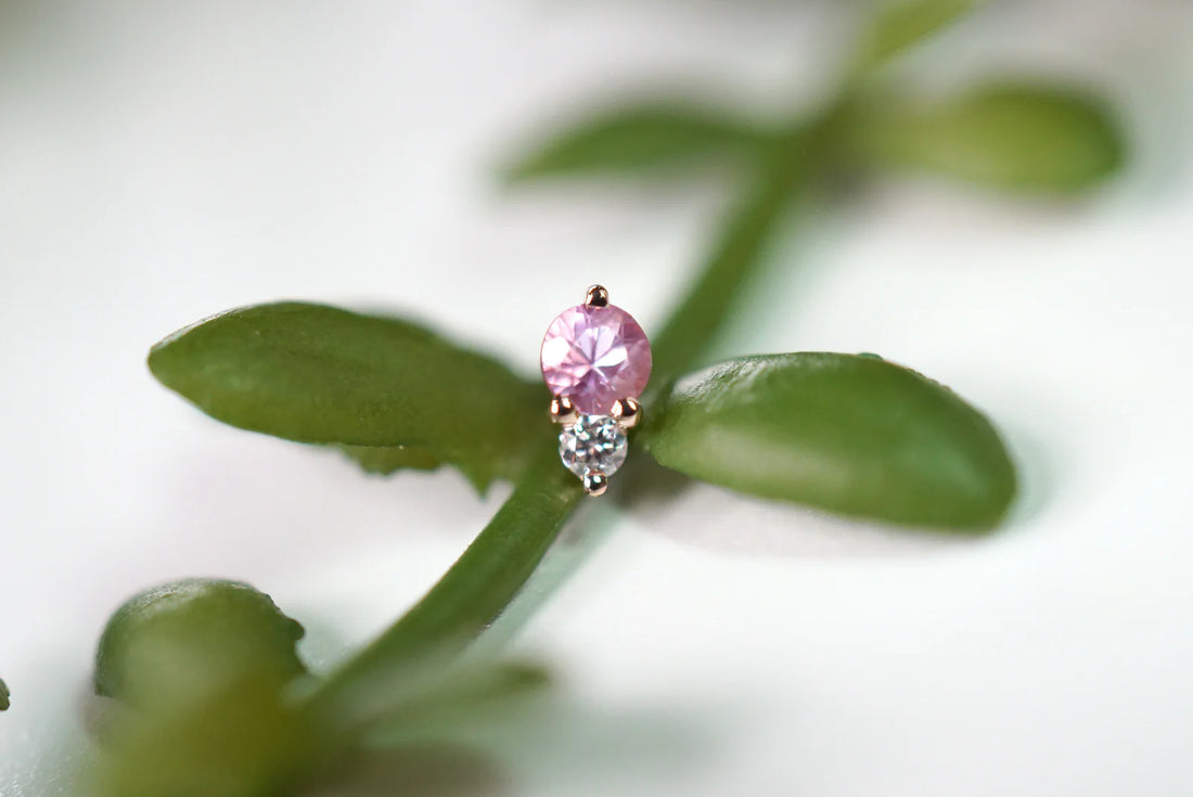 Pippa Diamond - Faceted Gemstone — Modern Mood