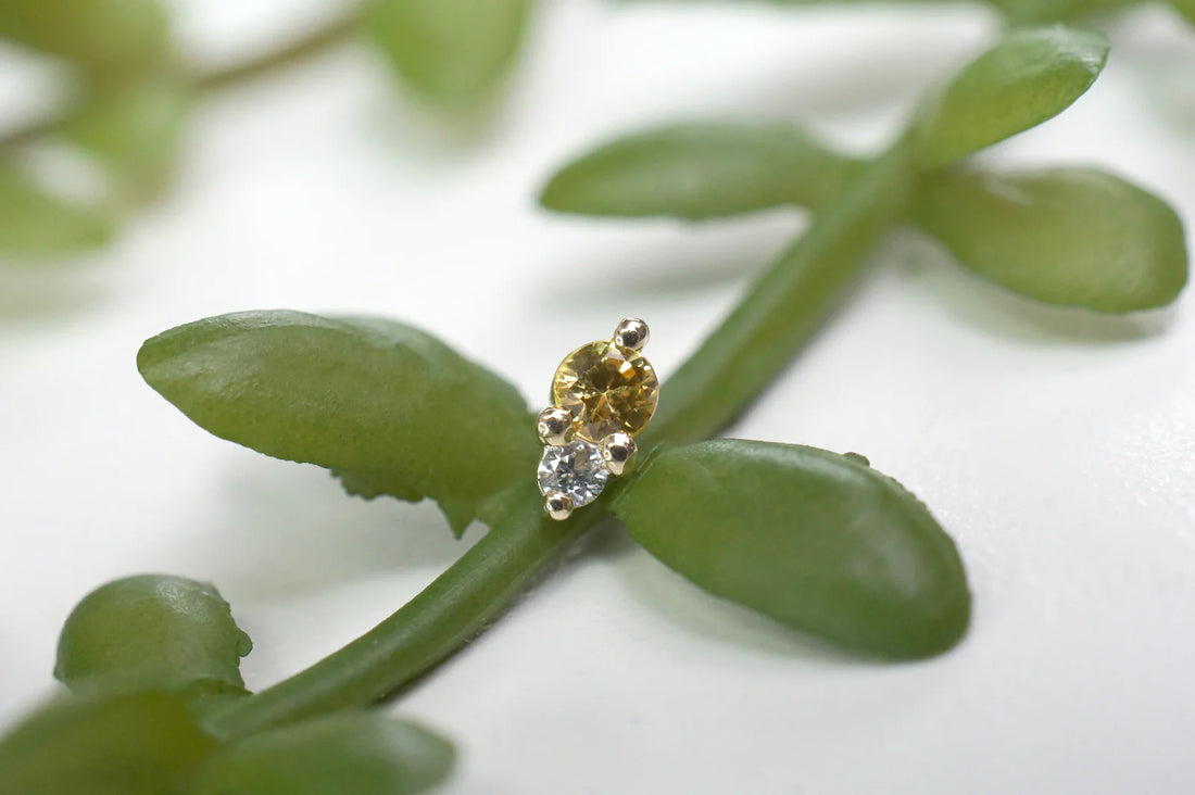 Pippa Diamond - Faceted Gemstone — Modern Mood