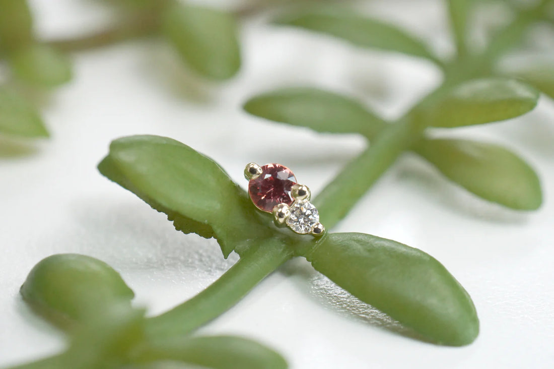Pippa Diamond - Faceted Gemstone — Modern Mood