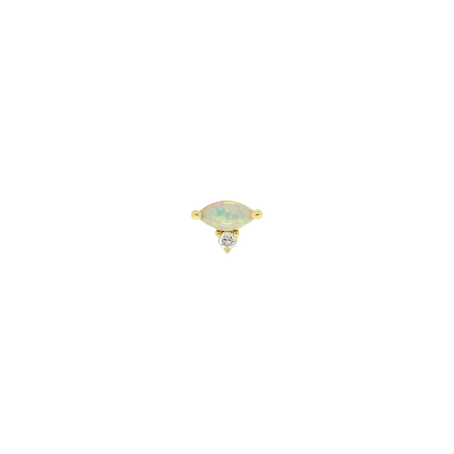 Pippa Diamond with Marquise Opal Cabochon from Modern Mood