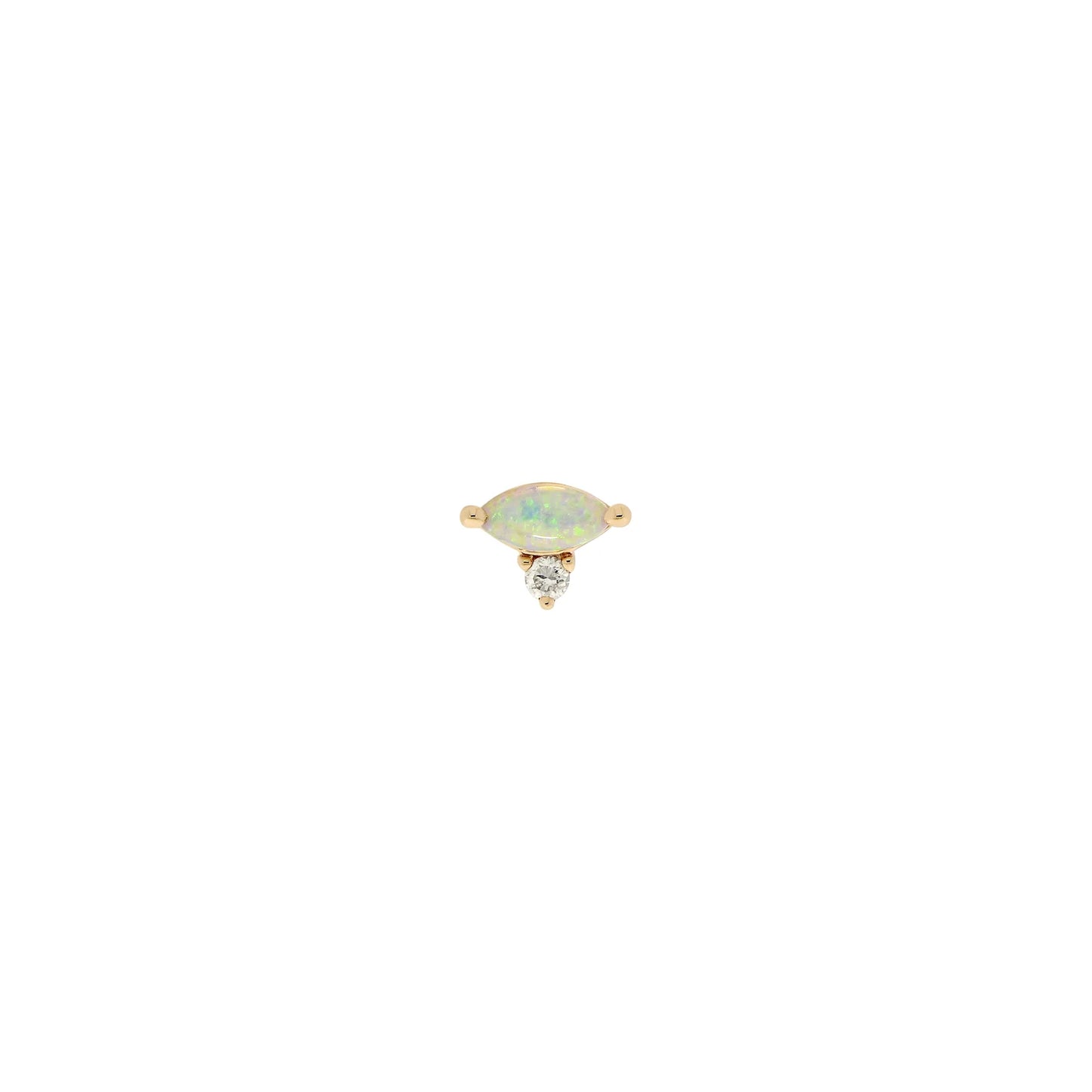 Pippa Diamond with Marquise Opal Cabochon from Modern Mood