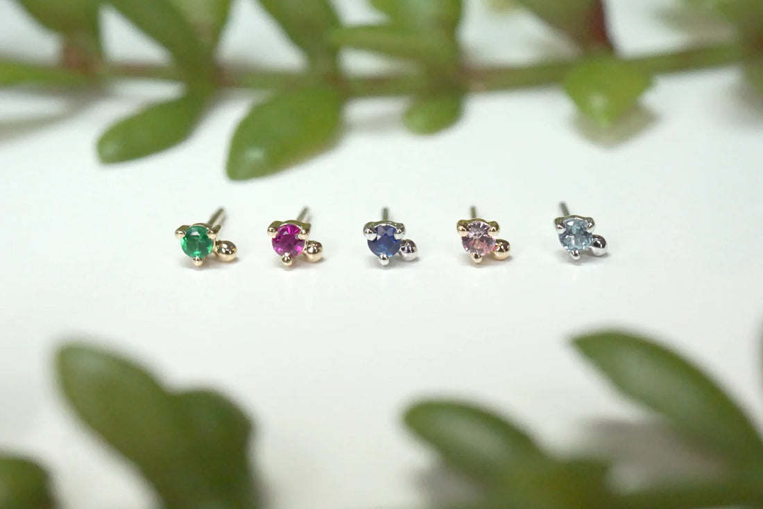 Pippa Dot - Faceted Gemstone — Modern Mood