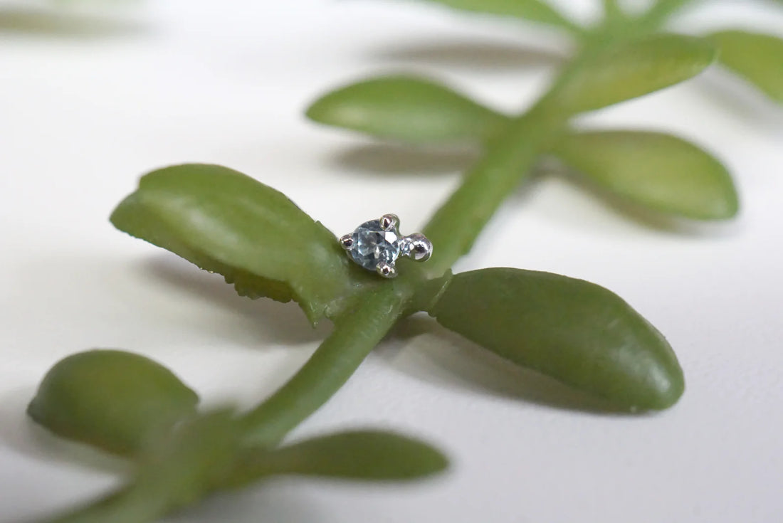 Pippa Dot - Faceted Gemstone — Modern Mood