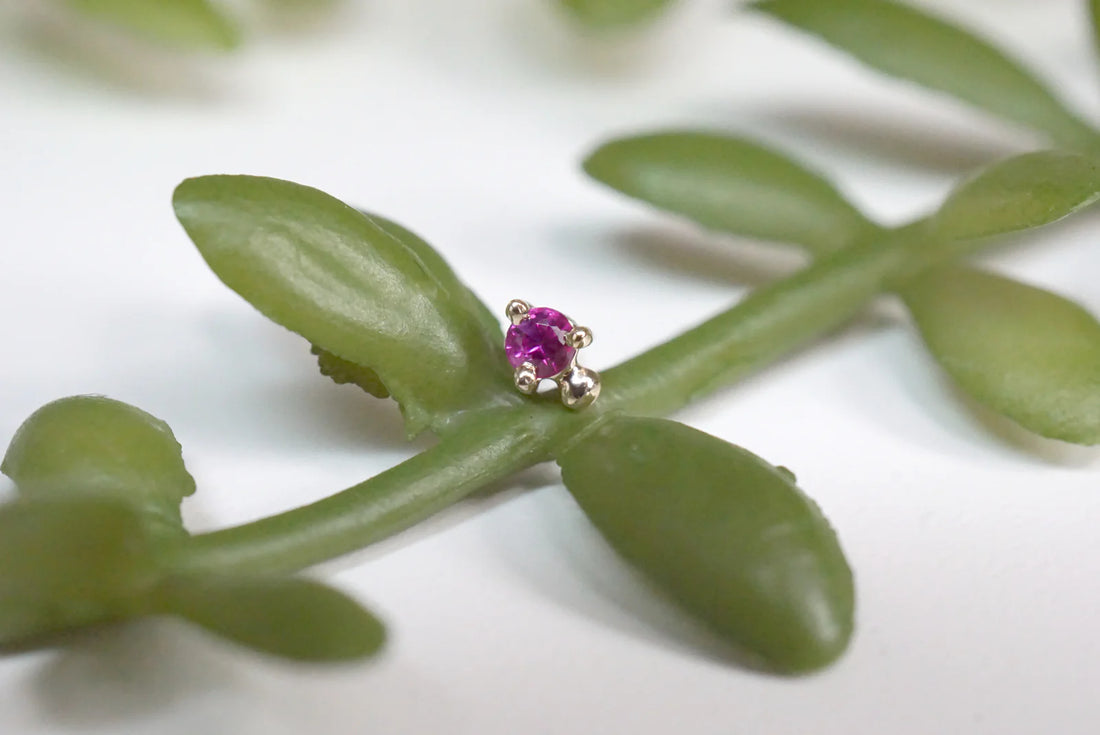 Pippa Dot - Faceted Gemstone — Modern Mood