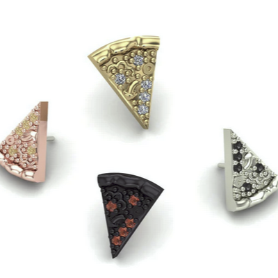 Pizza Slice from Mushroom — M.US.HROOM