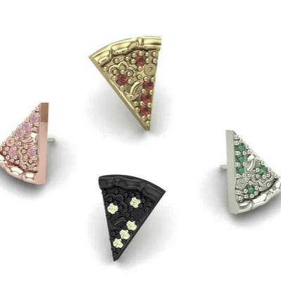 Pizza Slice from Mushroom
