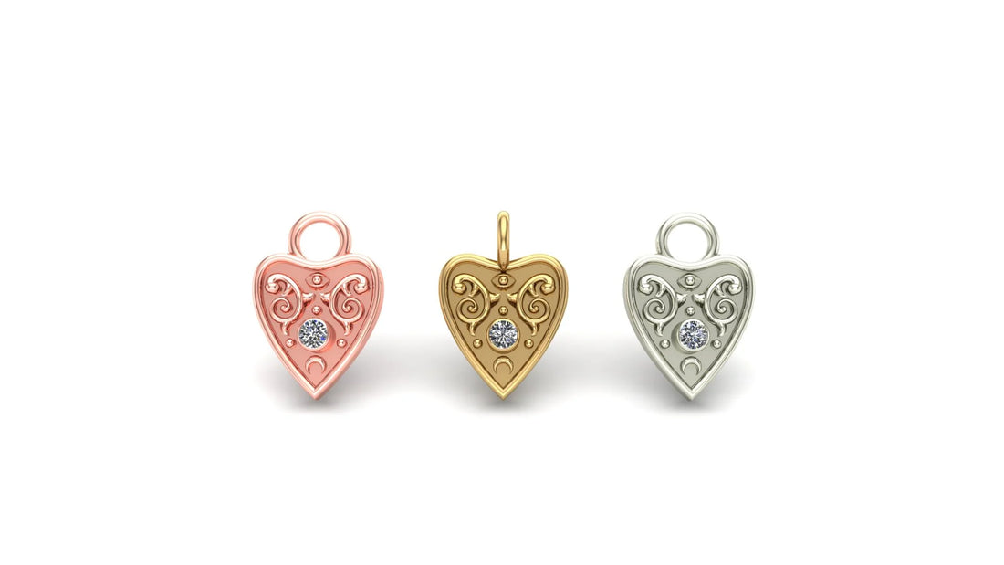 Planchette Charm from Mushroom — M.US.HROOM