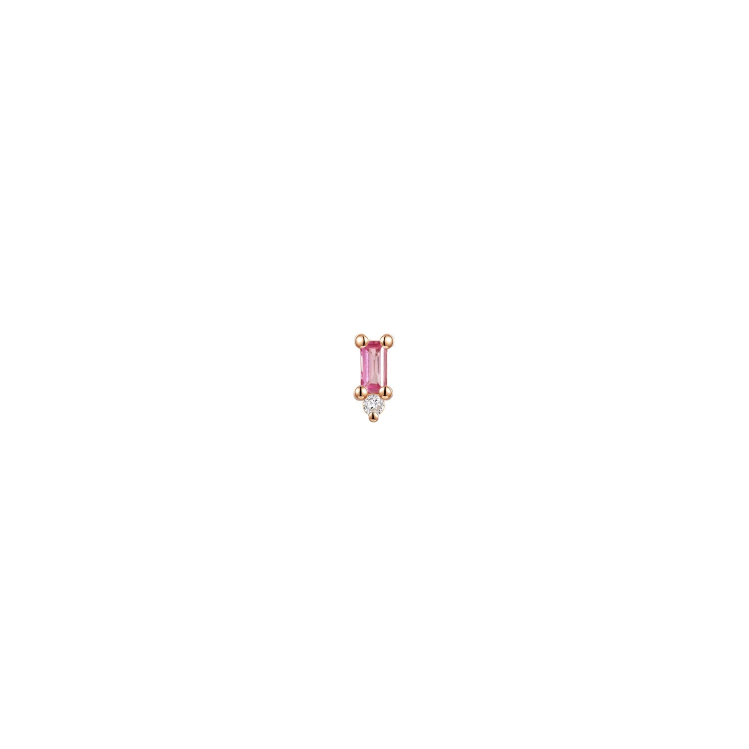 Pippa Diamond - Prong Baguette Gemstone