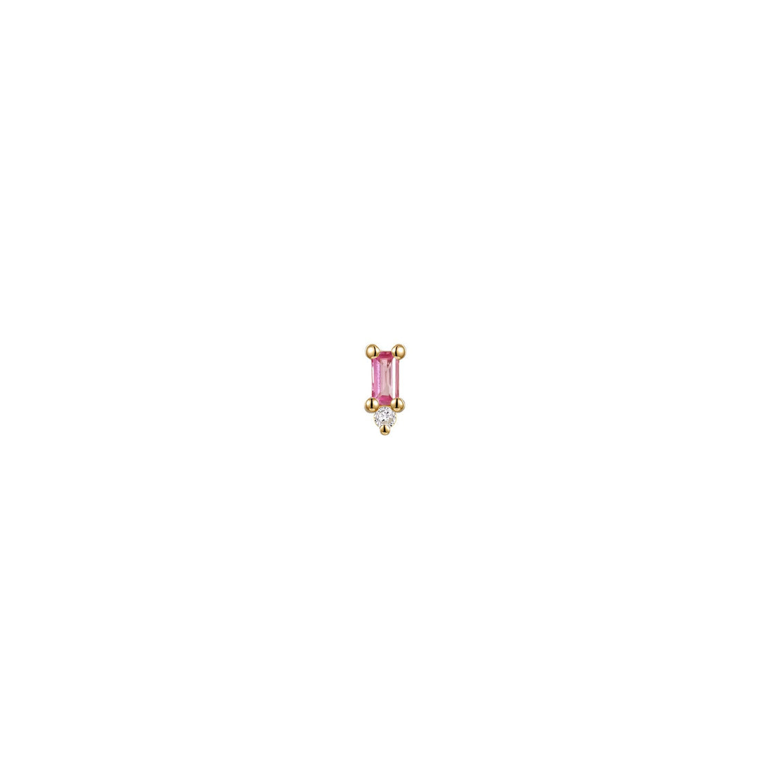 Pippa Diamond - Prong Baguette Gemstone