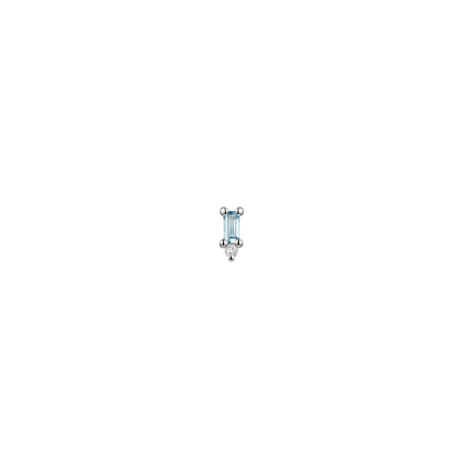 Pippa Diamond - Prong Baguette Gemstone