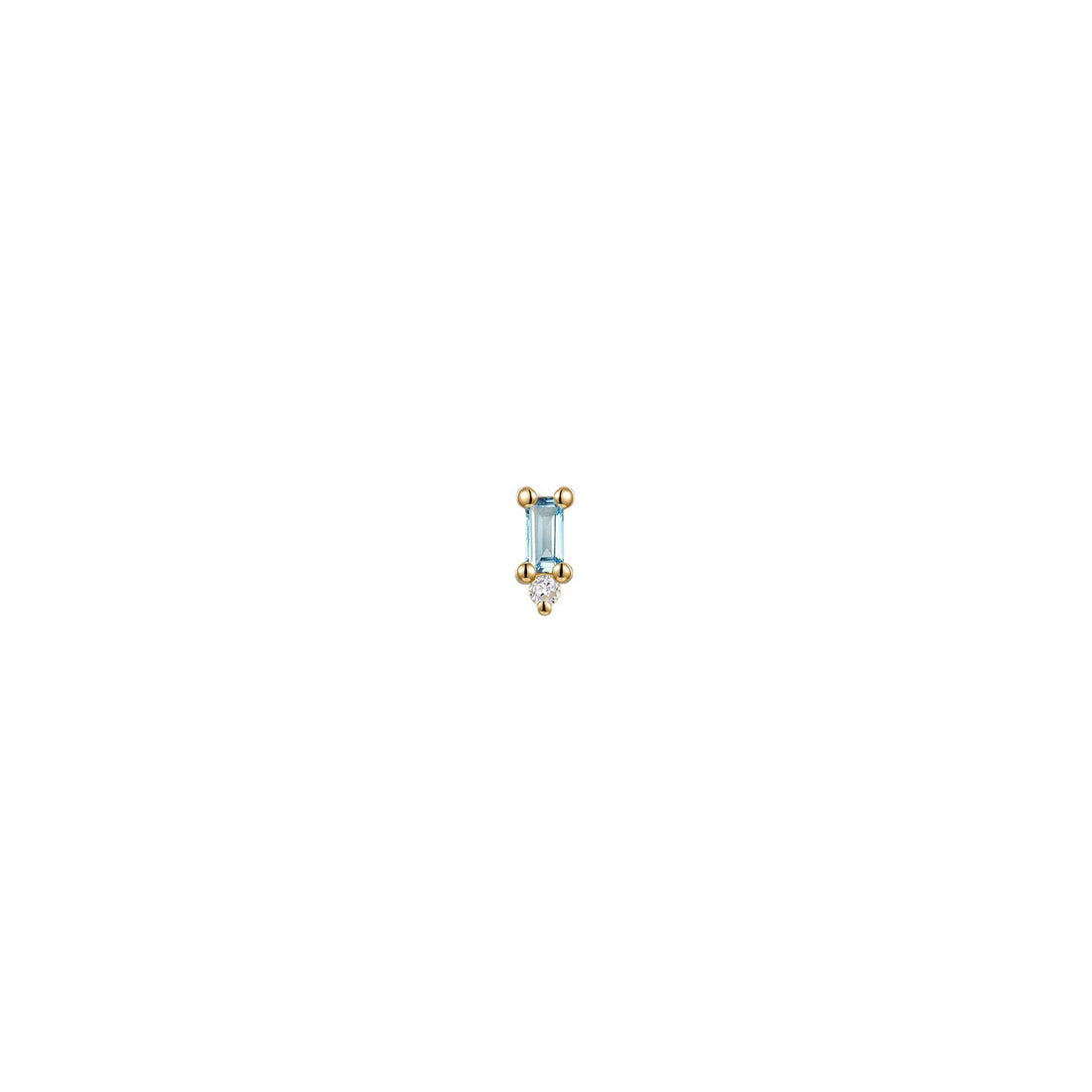 Pippa Diamond - Prong Baguette Gemstone