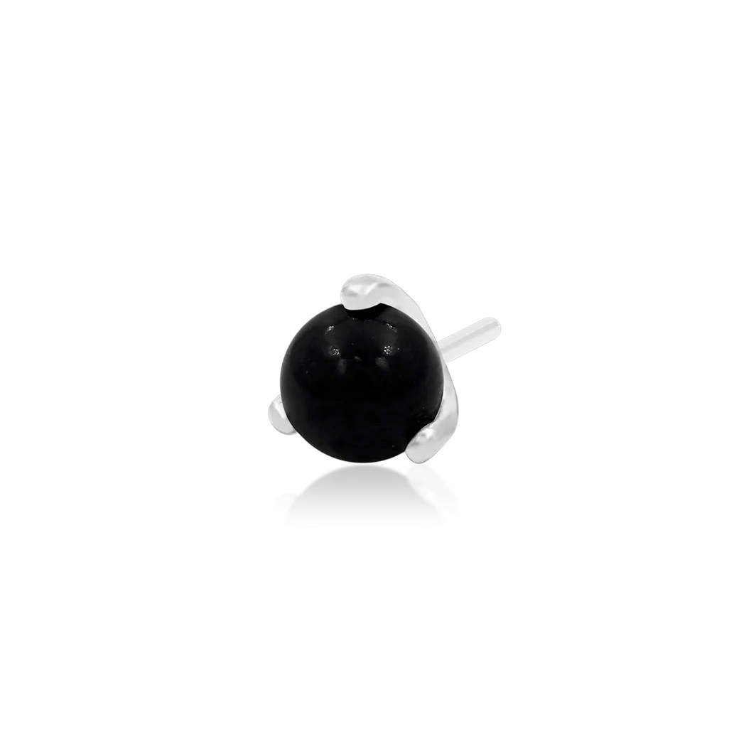 Prong Set Ball with Onyx from Junipurr (Vault)