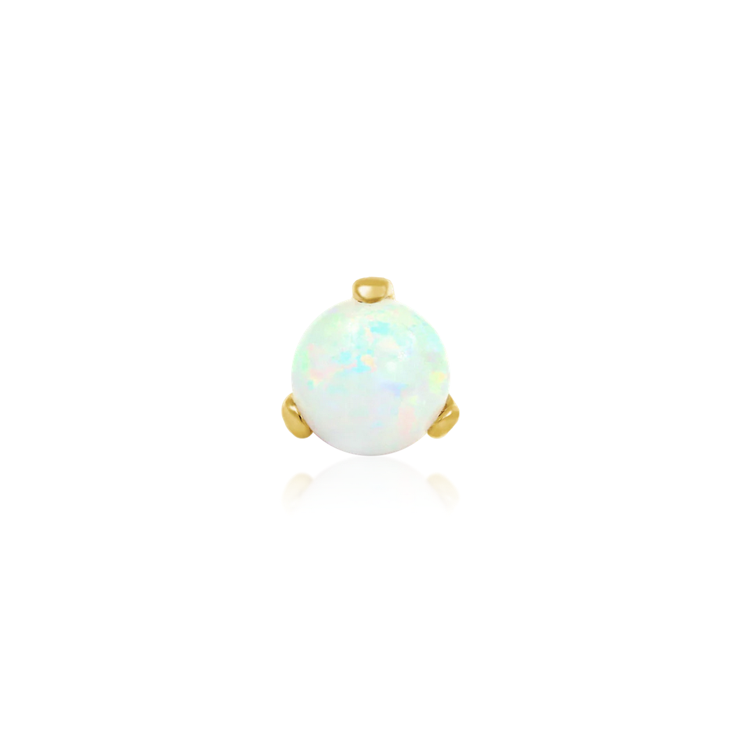 Prong Set Ball with Opal — Junipurr