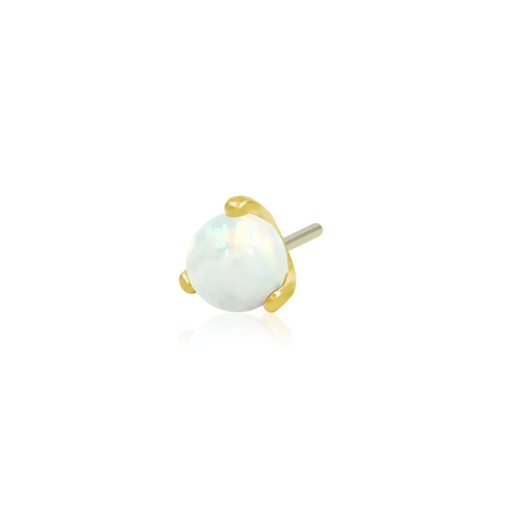 Prong Set Ball with Opal — Junipurr