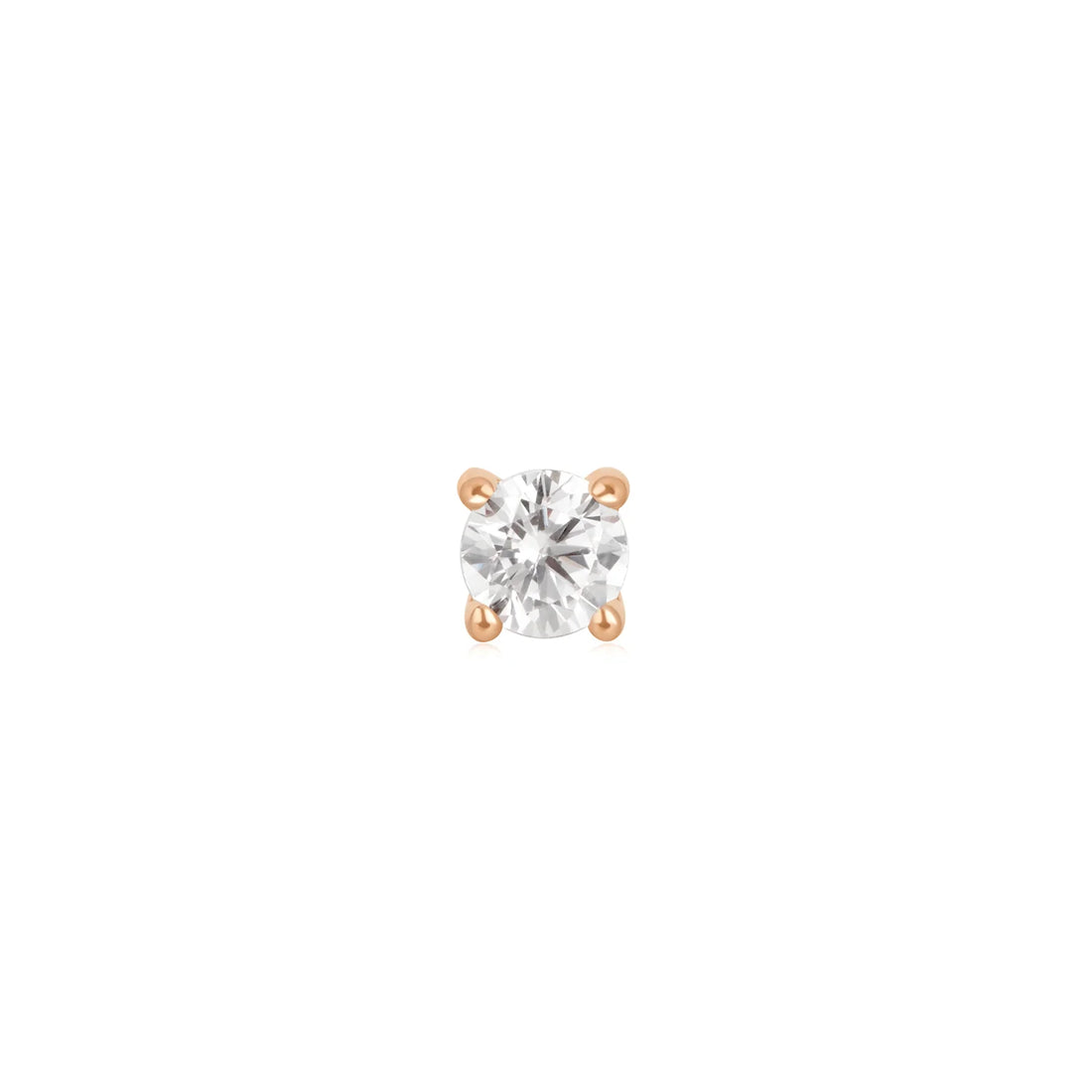 Prong Set CZ — Ember