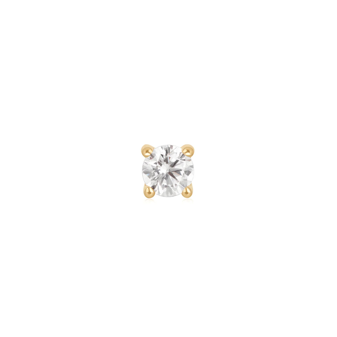 Prong Set CZ — Ember