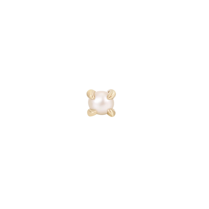 Prong Set Gem with Pearl From Buddha