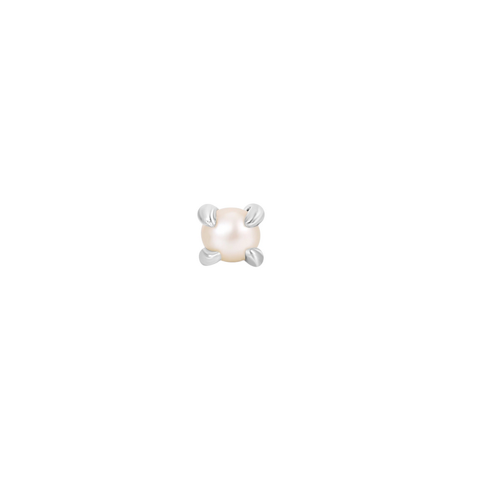 Prong Set Gem with Pearl From Buddha