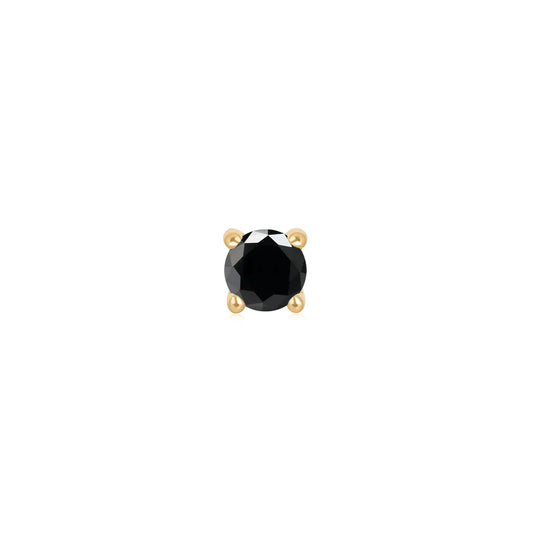 Prong Set Genuine Black Diamond from Ember