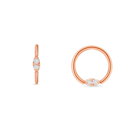 Prong Set Marquise Seamless Ring from Norvoch