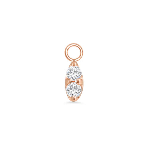 Prong Set Marquise Charm — Norvoch