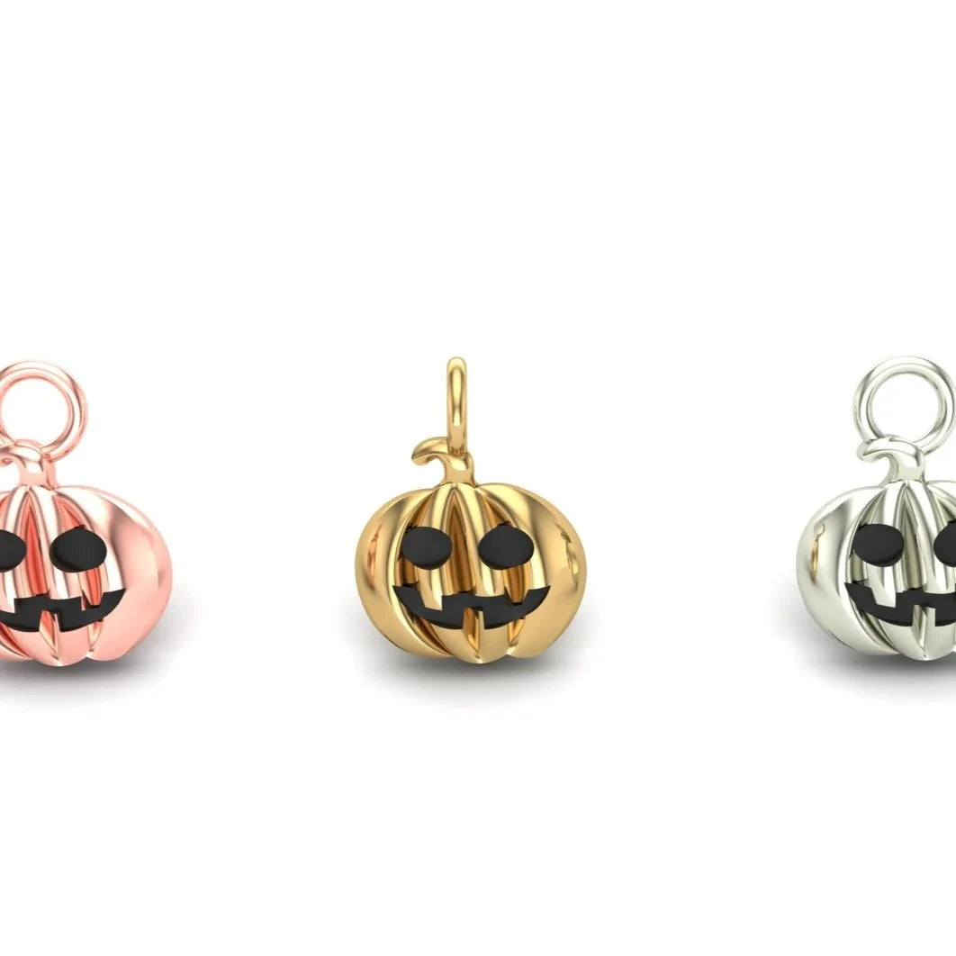 Pumpkin Face Charm from Mushroom — M.US.HROOM