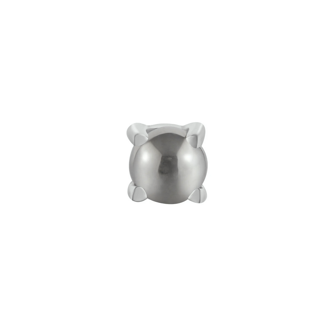 Prong Set Gem with Pyrite — Buddha