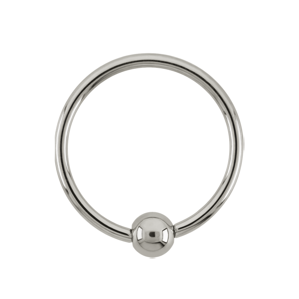 Gold Captive Bead Ring