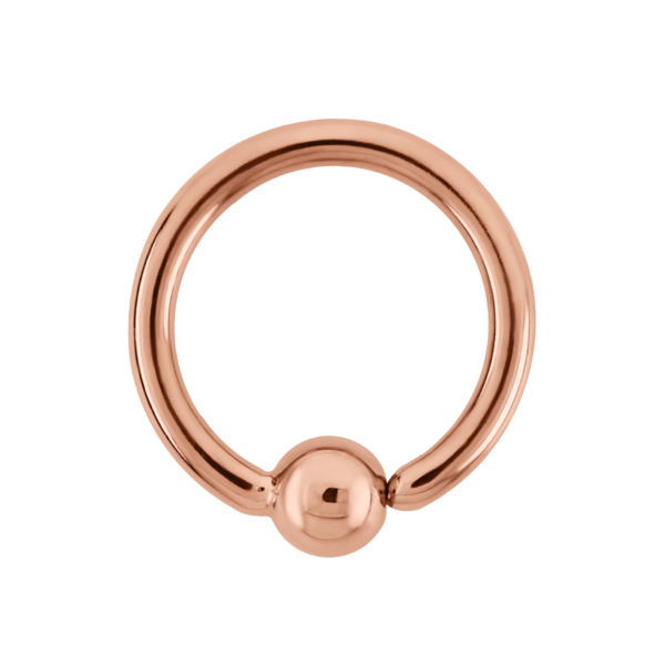 Gold Fixed Bead Ring