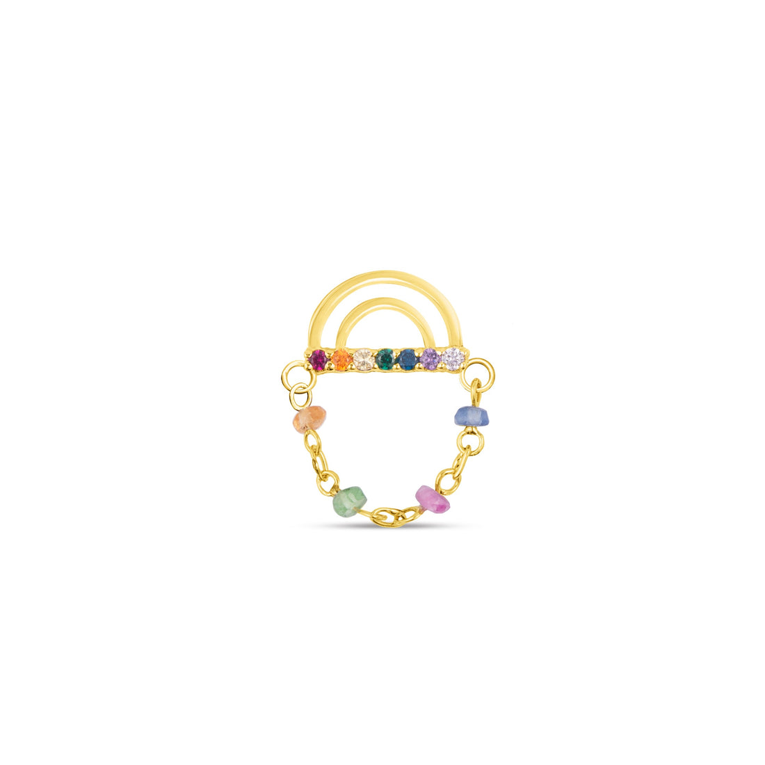 Rainbow with Sapphire Chain — NorVoch