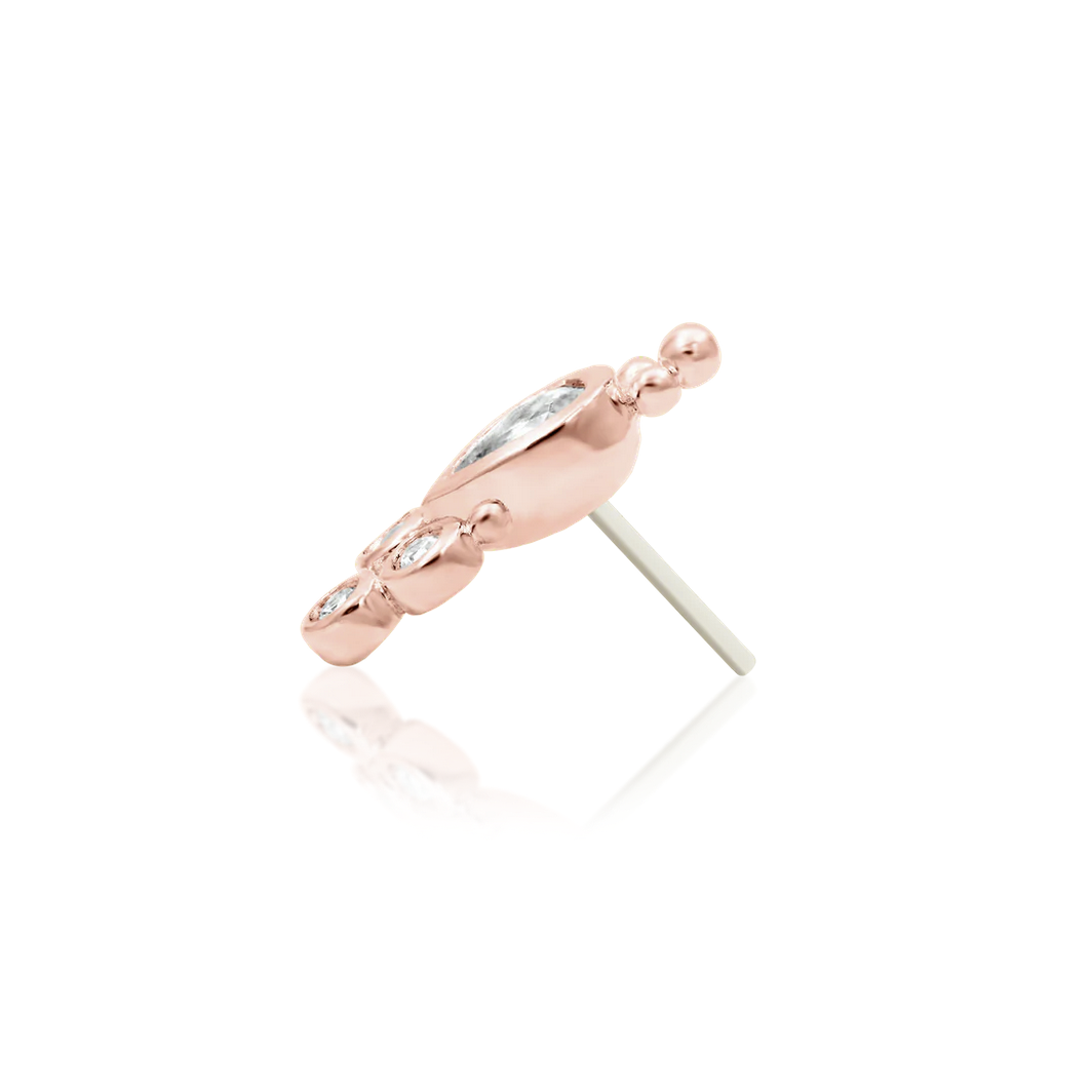 Ramona from Junipurr White and Rose Gold (Vault)