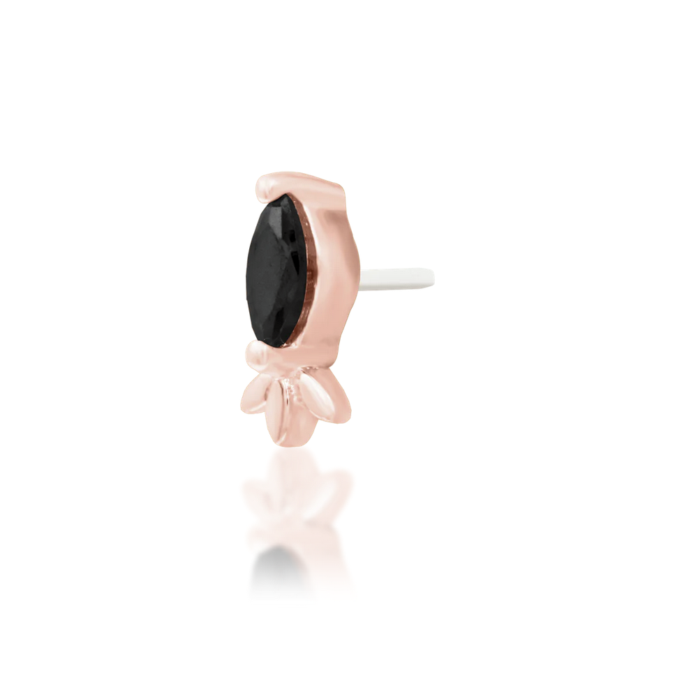 Rana with Black CZ — Junipurr