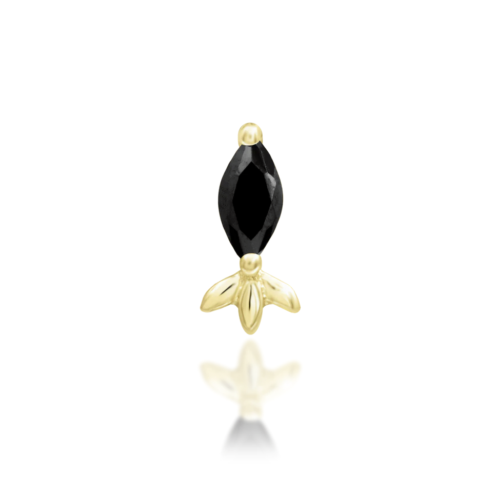 Rana with Black CZ — Junipurr